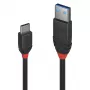 Cabo USB Lindy 36914 USB 3.2 Gen 1 (3.1 Gen 1) 0,15 m USB C USB A preto