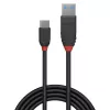 Cabo USB Lindy 36914 USB 3.2 Gen 1 (3.1 Gen 1) 0,15 m USB C USB A preto