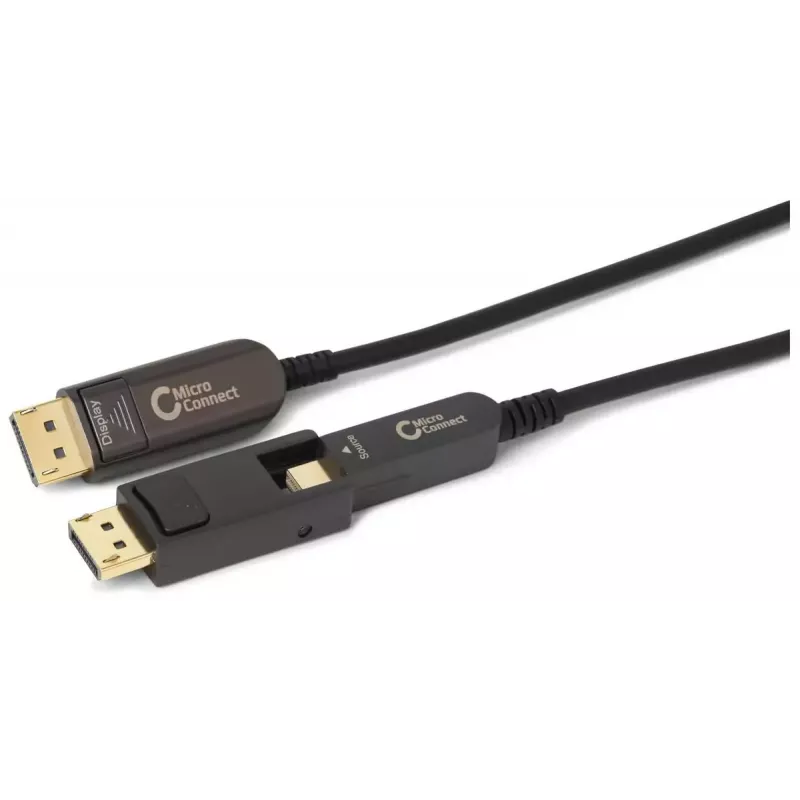 Cabo DisplayPort Microconnect DP-MMG-5000MBV1.4OP 50 m preto
