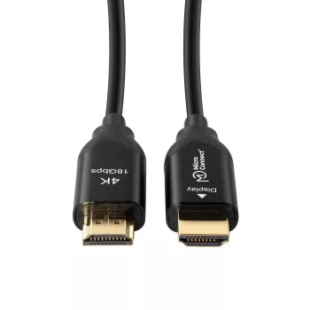 Cabo HDMI Microconnect Premium Optic 100 m 18 Gbit/s 4096 x 2160