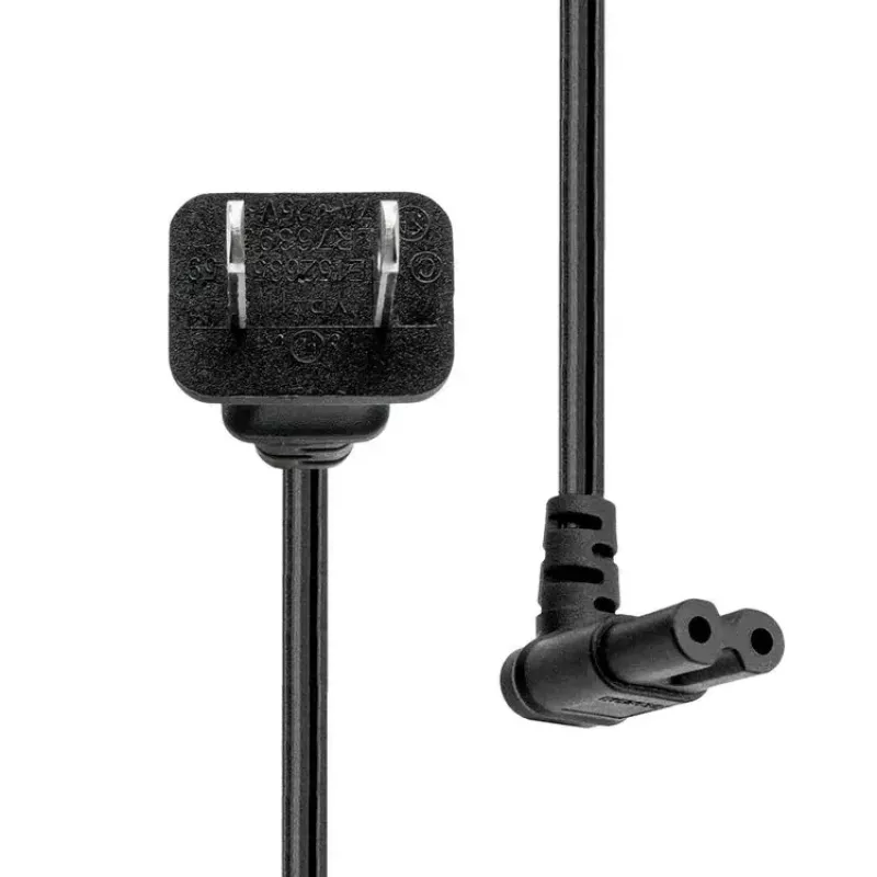Cabo de alimentação ProXtend Type-A para ficha C7 angular preto 2 m 125 V 15 A