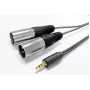 Cabo de áudio VivoLink PROMJXLRS02 — 2 x XLR macho, ligação profissional de microfone/linha