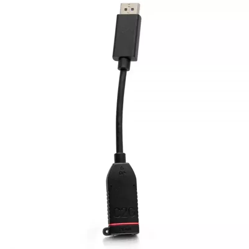 Anel adaptador universal C2G 4K HDMI Dongle Mini DisplayPort DisplayPort USB-C