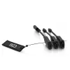 Anel adaptador universal C2G 4K HDMI Dongle Mini DisplayPort DisplayPort USB-C