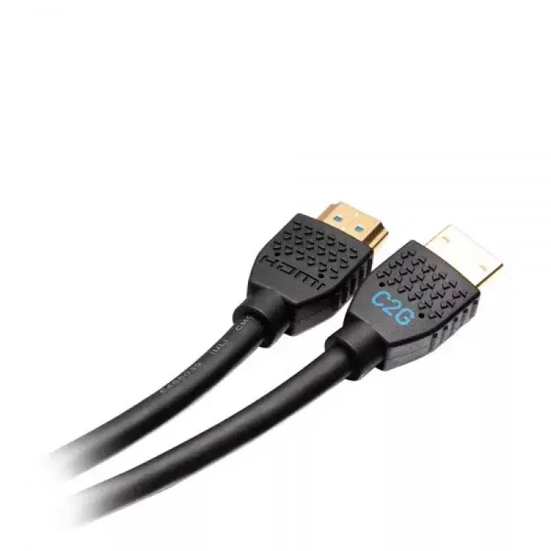 Cabo HDMI High Speed ultra flexível C2G 0,9 m Performance Series 4K 60Hz para instalação em parede