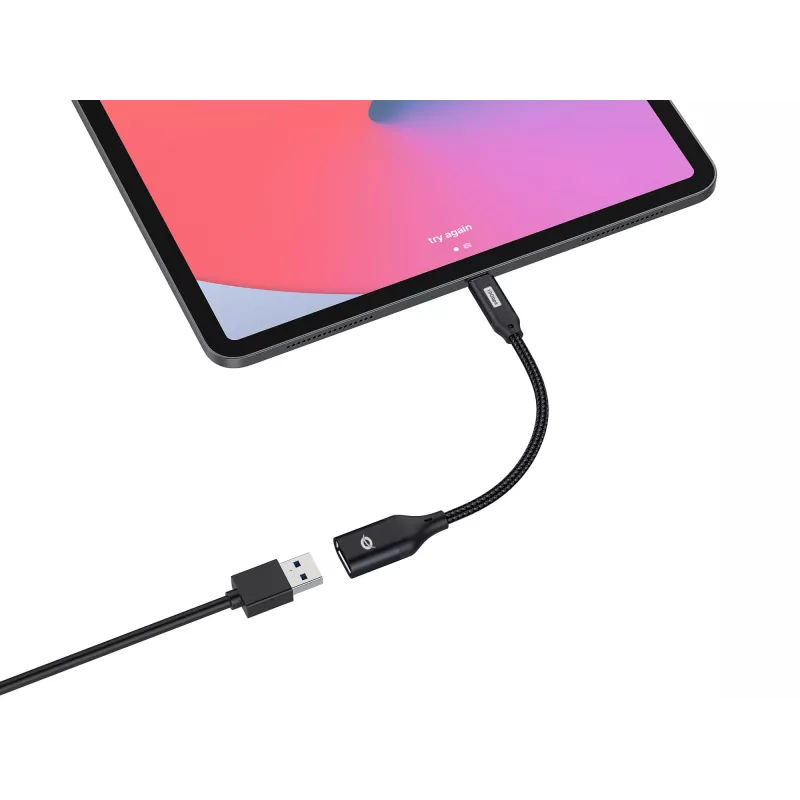 Adaptador OTG Conceptronic ABBY18B USB 3.2 Gen 2 para USB-A