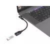 Adaptador OTG Conceptronic ABBY19B USB 3.2 Gen 2 90° angular para USB-A