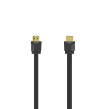 Cabo HDMI fino flexível Hama 1,5 m HDMI Type-A ficha para ficha 18 Gbit/s