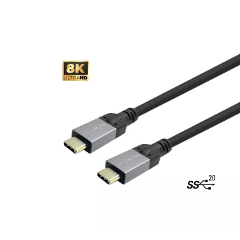 Cabo USB Vivolink PROUSBCMM0.5 USB 3.2 Gen 2 (3.1 Gen 2) 0,5 m USB-C preto