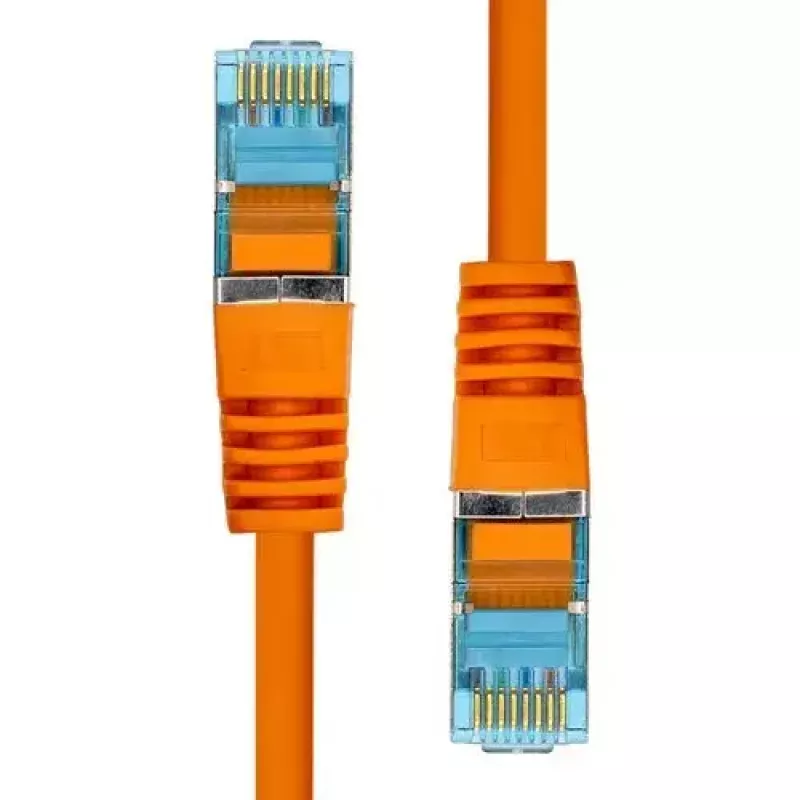 Cabo Ethernet ProXtend CAT6A RJ-45 S/FTP 2M laranja