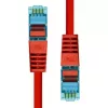 Cabo Ethernet ProXtend CAT6A RJ-45 S/FTP 1,5 m vermelho