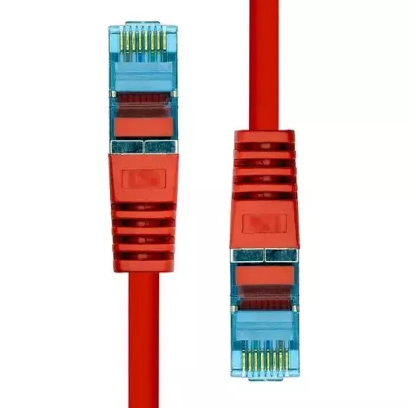 Cabo Ethernet ProXtend CAT6A RJ-45 S/FTP 1,5 m vermelho