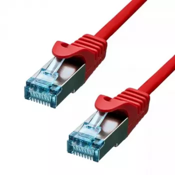 Cabo Ethernet ProXtend CAT6A RJ-45 S/FTP 1,5 m vermelho