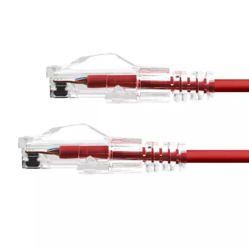 Cabo Ethernet ProXtend Ultra fino CAT6 RJ-45 4M vermelho