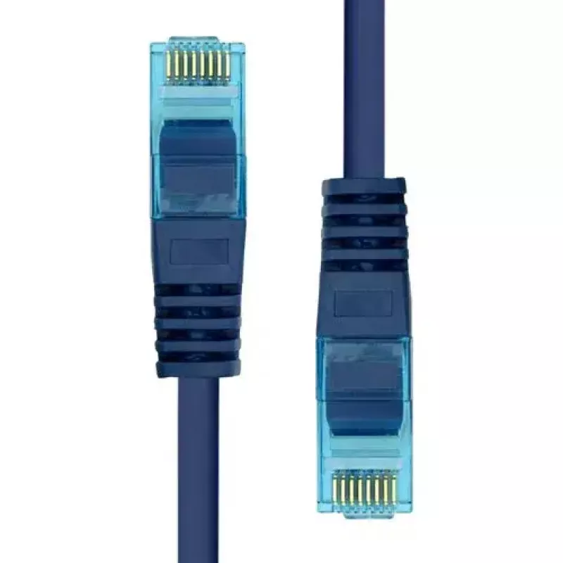 Cabo Ethernet ProXtend CAT6A U/UTP RJ-45 0,75m azul