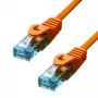 Cabo Ethernet ProXtend CAT6A RJ-45 10M laranja