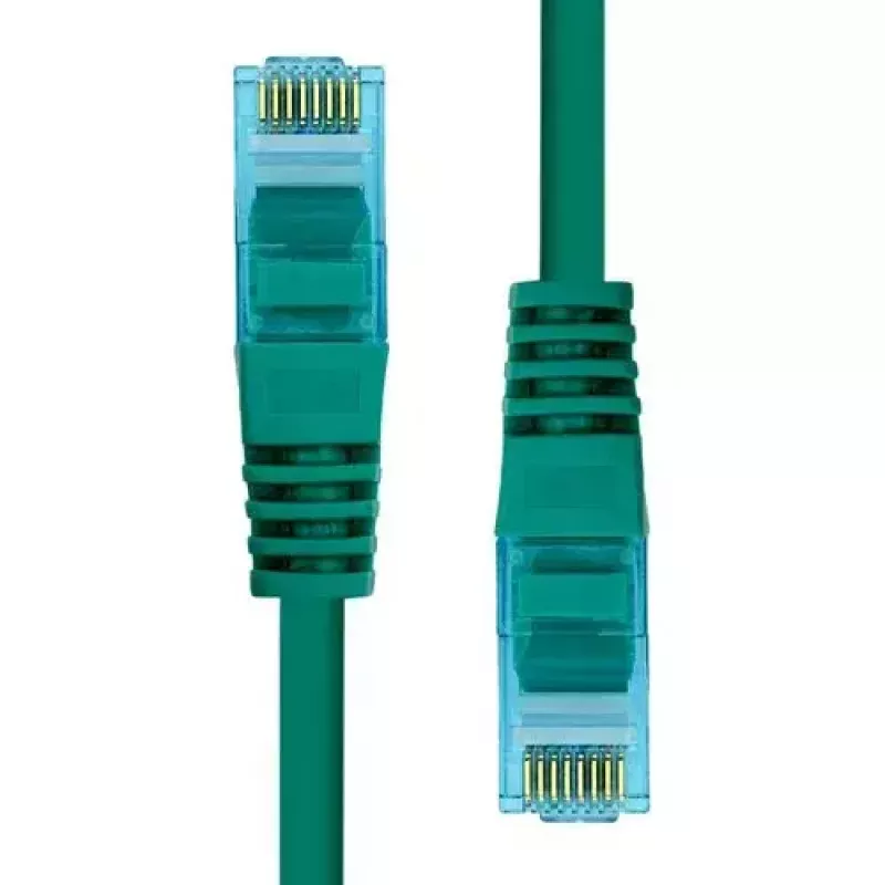 Cabo Ethernet ProXtend CAT6A RJ-45 2M verde