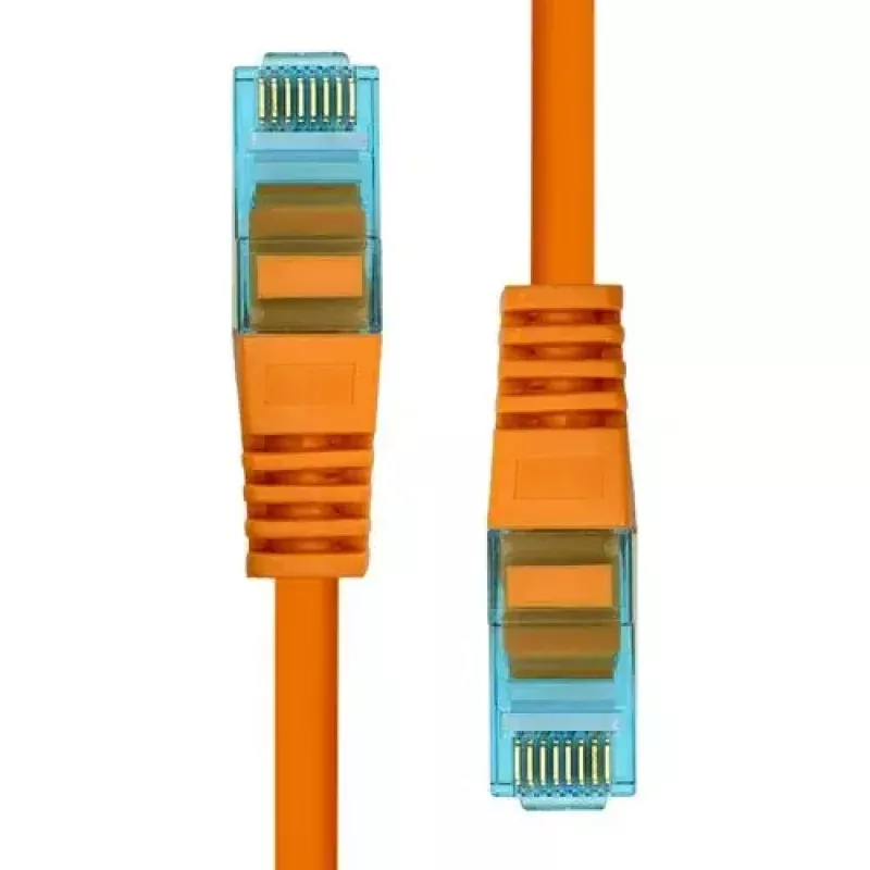 Cabo Ethernet ProXtend CAT6A RJ-45 U/UTP 2M laranja