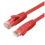 Cabo de rede Microconnect UTP510R vermelho 10 m Cat5e U/UTP (UTP)