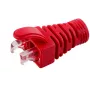 MicroConnect CONB65R bainha de alívio de tensão para cabo Cat5e/Cat6/Cat6A até 6,5 mm, vermelho