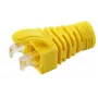 MicroConnect CONB65Y bainha de alívio de tensão para cabo Cat5e/Cat6/Cat6A até 6,5 mm, amarelo