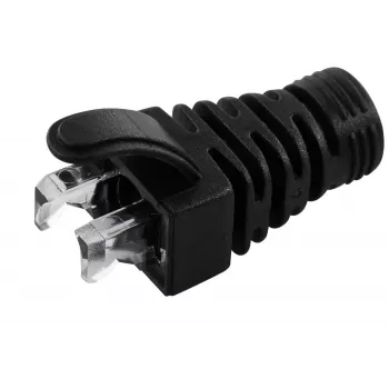 MicroConnect CONB65S bainha de alívio de tensão para cabo Cat5e/Cat6/Cat6A até 6,5 mm, cinzento