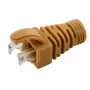 MicroConnect CONB65O bainha de proteção contra dobras para cabo Cat5e/Cat6/Cat6A até 6,5 mm, laranja