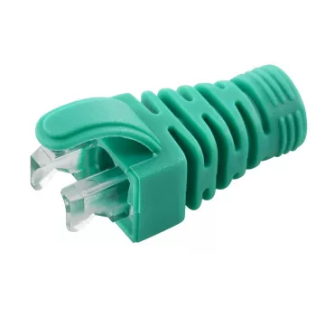 MicroConnect CONB65G bainha de alívio de tensão para cabo Cat5e/Cat6/Cat6A até 6,5 mm, verde