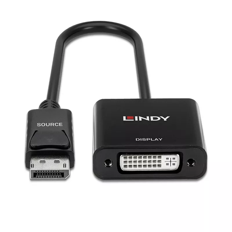 Conversor de vídeo ativo Lindy DisplayPort 1.2 para DVI 41734