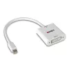 Conversor Lindy Mini DisplayPort para DVI 0,18 m Mini DisplayPort DVI-I