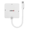 Conversor Lindy Mini DisplayPort 1.2 para HDMI 1.4, DVI e VGA