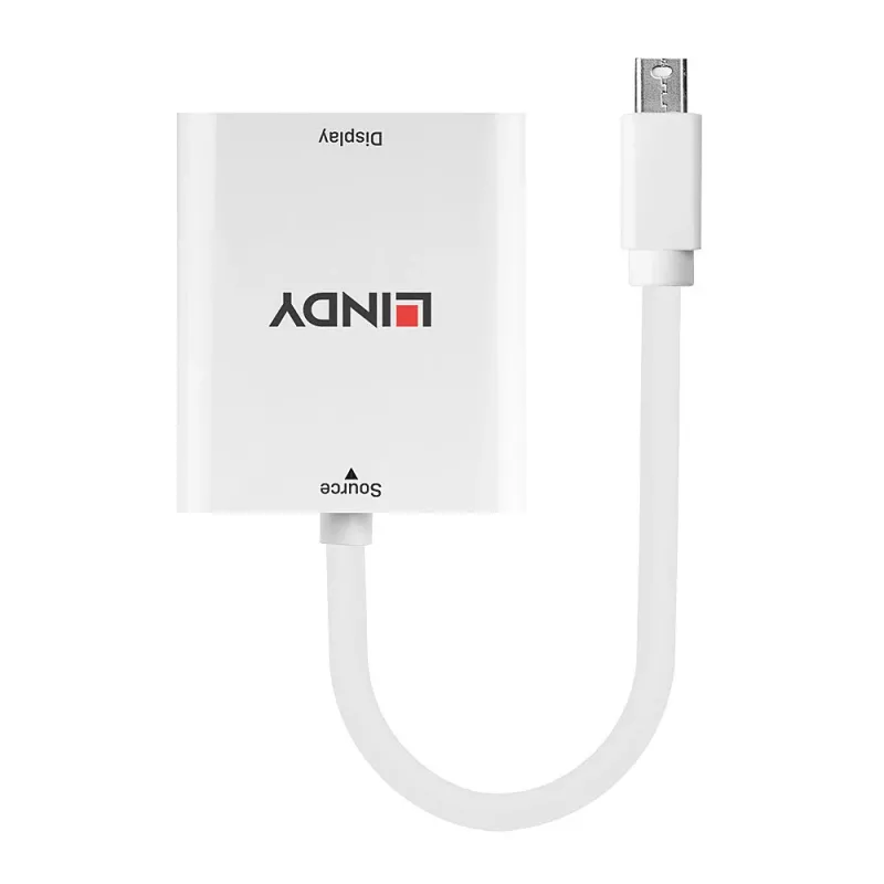 Conversor ativo Lindy Mini DisplayPort 1.2 para HDMI 2.0 18G