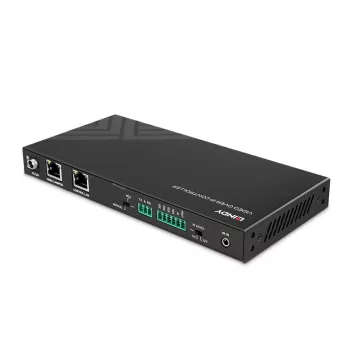 Repetidor AV Lindy 4K30 HDMI e USB over IP System Controller 3840 x 2160 píxeis