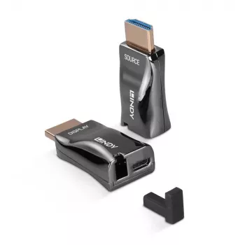 Transmissor e recetor AV Lindy 300 m Fibre Optic HDMI 4K60