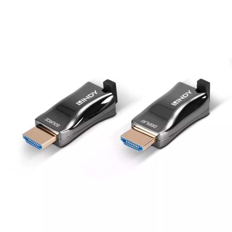 Transmissor e recetor AV Lindy 300 m Fibre Optic HDMI 4K60