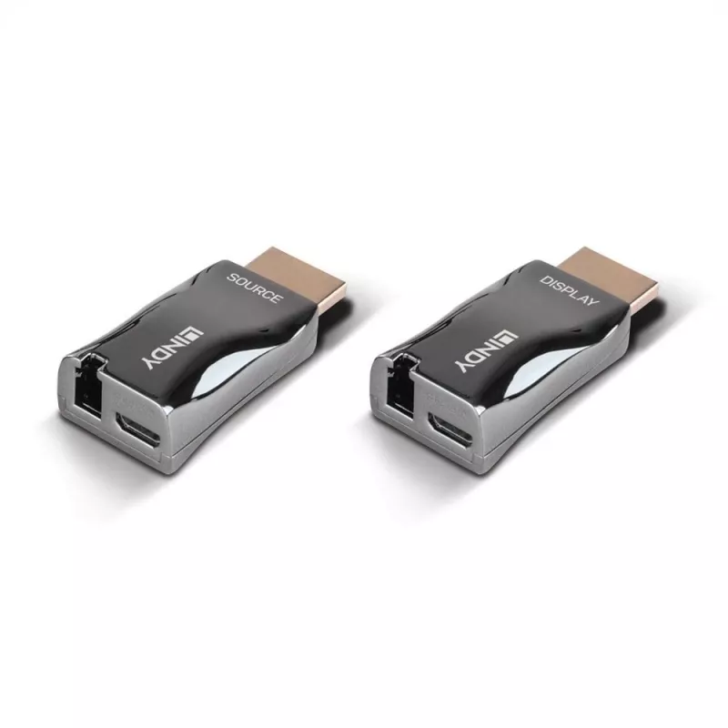 Transmissor e recetor AV Lindy 300 m Fibre Optic HDMI 4K60