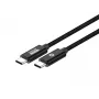 Cabo Conceptronic ETTA02B12 USB 3.2 Gen 2 C-C PD 3.0 100W 1,2 m, 20 V 5 A, 10 Gbit/s, E-Mark