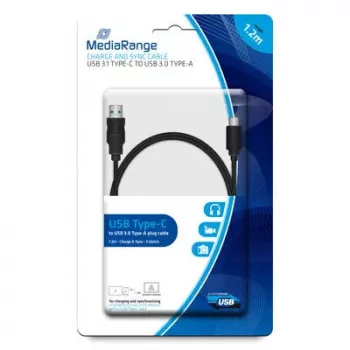 Cabo USB MediaRange MRCS160 USB 3.2 Gen 1 1,2 m