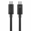 Cabo USB MediaRange MRCS213 1,2 m USB 3.2 Gen 1 USB-C preto