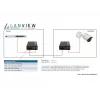 Conversor de rede Lanview LVN-MED-SFP-1000BASE-X