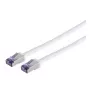Cabo de rede Lanview LVN-CAT6A-FLEX-50CMWH branco 0,5 m S/FTP (S-STP)