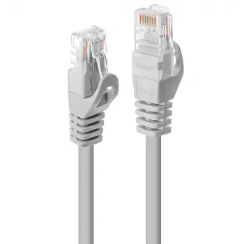 Cabo de rede Lindy 48160 cinzento 0,3 m Cat6 U/UTP (UTP)