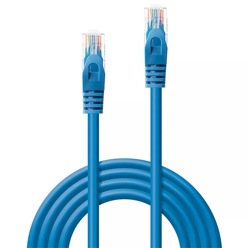 Cabo de rede Lindy 48176 azul 7,5 m Cat6 U/UTP (UTP)