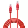 Cabo de rede Lindy 48185 vermelho 5 m Cat6 U/UTP (UTP)
