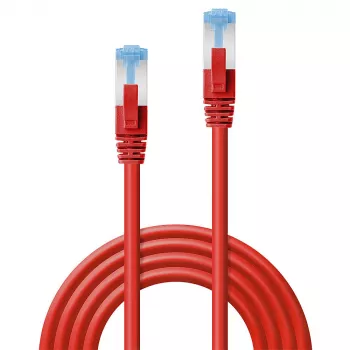 Cabo de rede Lindy 47165 vermelho 3 m Cat6a S/FTP (S-STP)