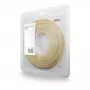 Cabo de rede Lindy RJ45–RJ45 Cat6 2 m, S/FTP, fichas banhadas a ouro, amarelo