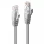 Cabo de rede Lindy 3m Cat.6 U/UTP, cinzento