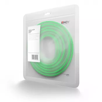 Cabo de rede Lindy 1m Cat.6 U/UTP, verde