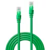 Cabo de rede Lindy 1m Cat.6 U/UTP, verde