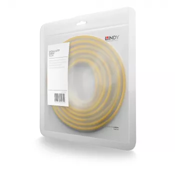 Cabo de rede Lindy Cat.6 U/UTP 1 m, amarelo